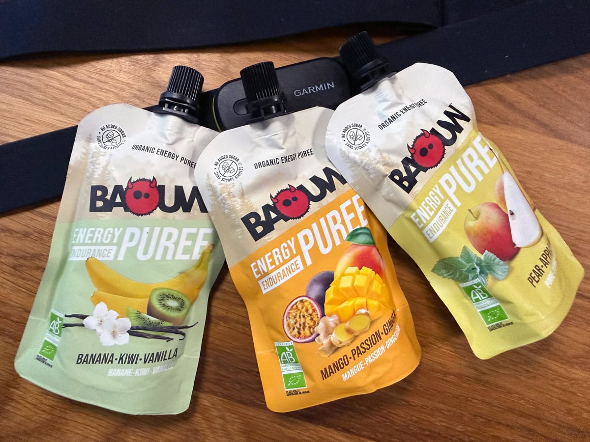 Sur les 5 goûts proposés par Baouw, 3 m'accompagnent désormais sur toutes mes sorties