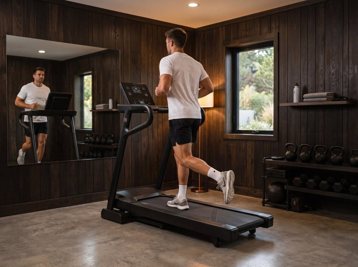 Tapis de course ZenRun 30 avec inclinaison motorisée et programmes intégrés